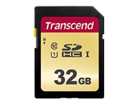 TRANSCEND Carte SDHC UHSI 500S Class 10 32 Go