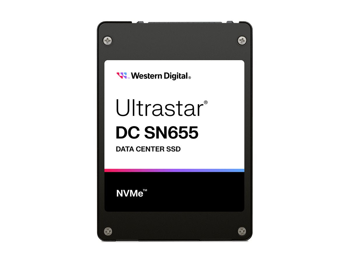 SANDISK Ultrastar DC SN655 NVMe SSD 7.68To PCIe Gen4 U.3 TCG-Ruby - WUS5EA176ESP7E4