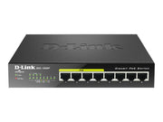 D-LINK Switch gigabit ethernet non admin 8 ports 10/100/1000Mbps dont 4 PoE