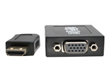 EATON TRIPPLITE HDMI to VGA with Audio Converter Cable Adapter for Ultrabook/Laptop/Desktop PC M/F 6-in. 15.24 cm