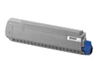 OKI MC860 cartouche de toner cyan capacité standard 10.000 pages pack de 1