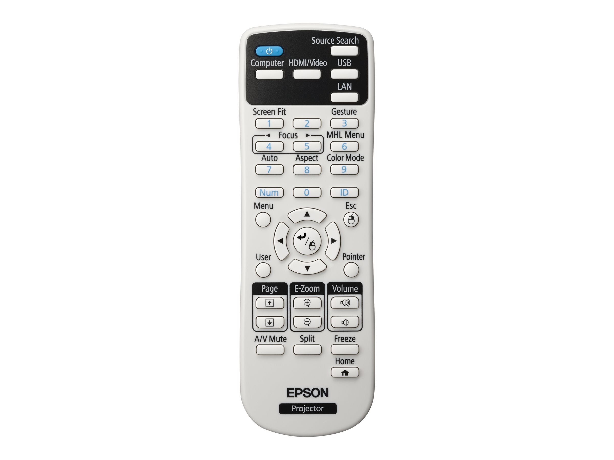 EPSON EB-1780W Projecteur Tri LCD - WXGA  1280x800 - 3000 lumens -  10000:1 - HDMI/VGA/Haut-parleurs - 2 ans RA