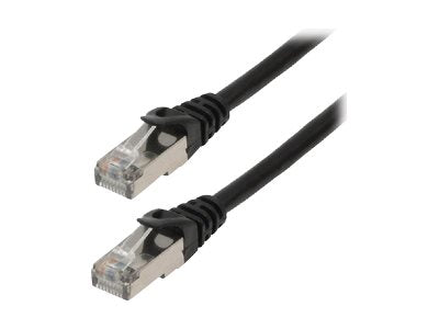 MCL CAT 8.1 S/FTP LSZH Patch cable - 10m Black