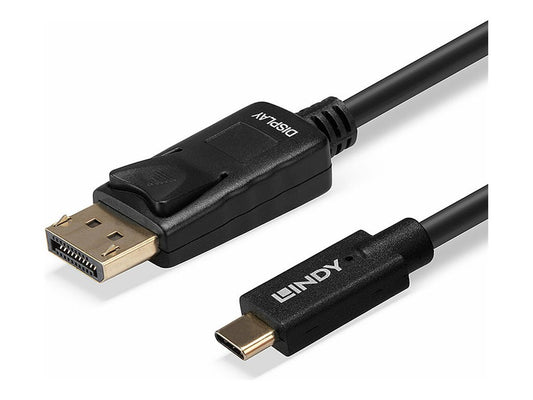 LINDY 10m USB Type C to DP Adapter Cable with HDR