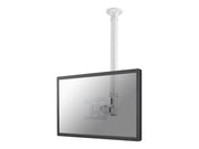NEOMOUNTS FPMA-C100WHITE Support de plafond pour écran de 10-30p - h 79-129 cm