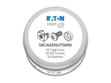 EATON TRIPPLITE SmartRack Square Hole Hardware Kit with 50 M5 screws and washers