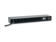 APC Switched Rack PDU AP7920B AC 200/208/230V 2300VA Ethernet input IEC 60320 C14 oc 8 power IEC 60320 C13 1U 19 1.9m cord BK