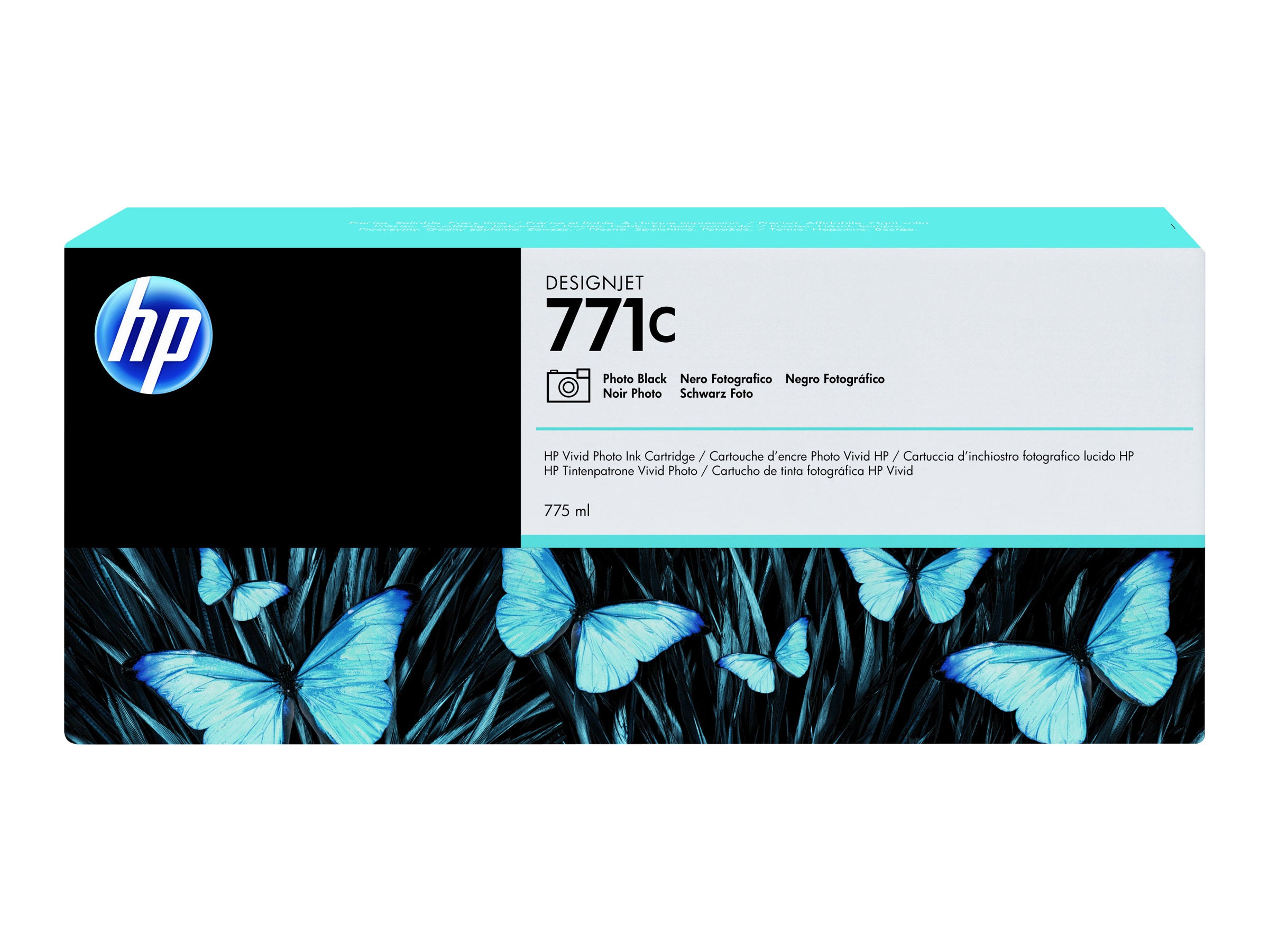 HP 771C original Ink cartridge B6Y13A photo black standard capacity 775ml 1-pack