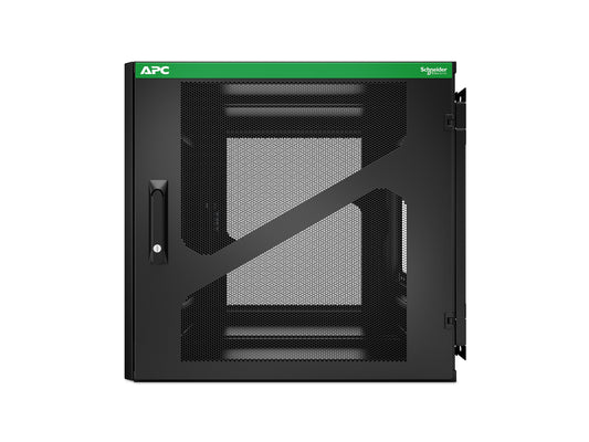 APC NetShelter 12U Wallmount Rack Enclosure Cabinet Side Mount UPS Depth
