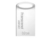 TRANSCEND 32Go Clé USB USB 3.1- Boîtier métallique