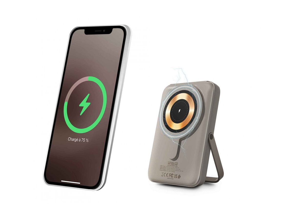 URBAN FACTORY MAGNEE POWER Wireless Magnetic Universal Powerbank 10.000mAh - String