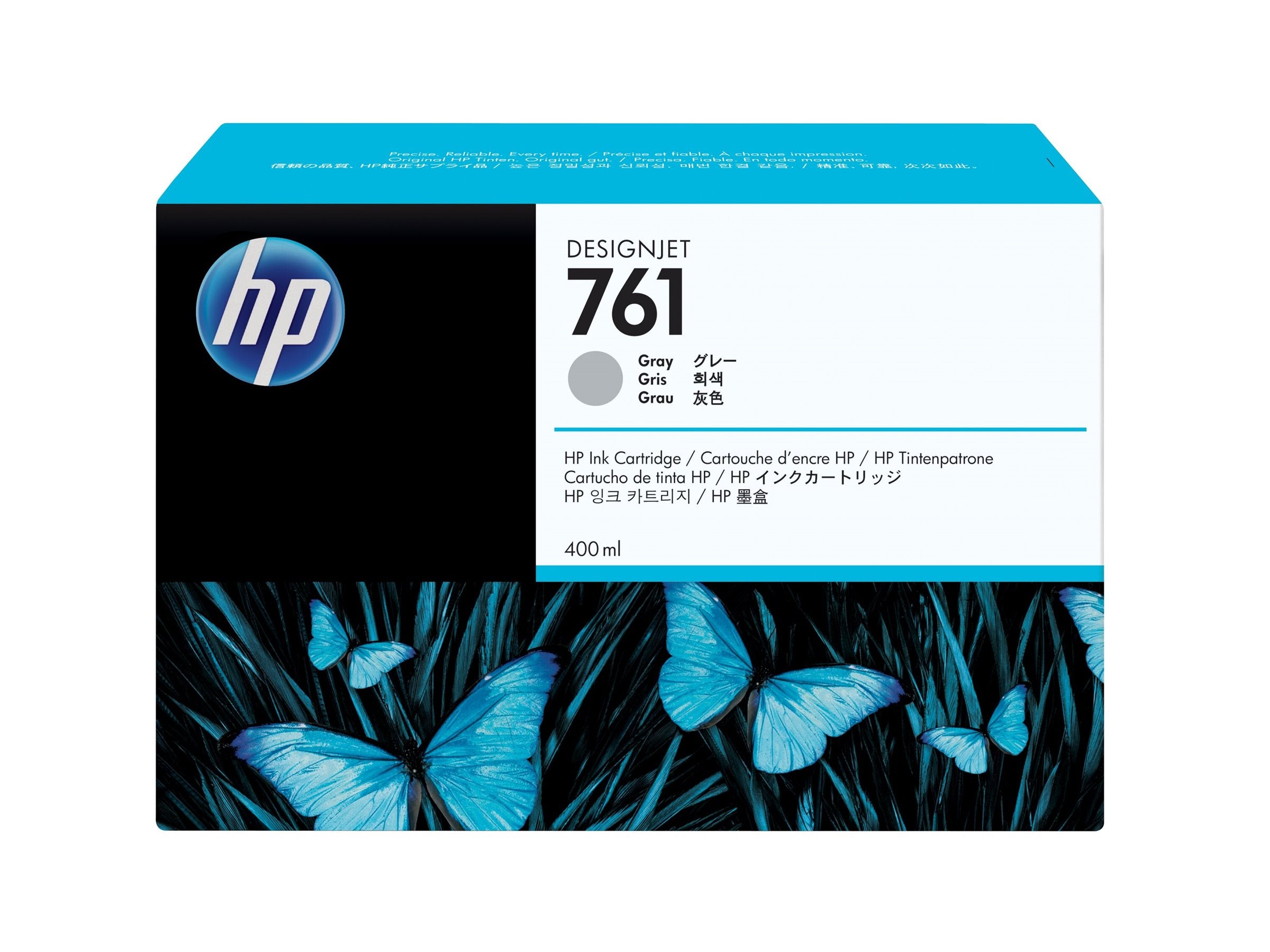 HP 761 original Ink cartridge CM995A grey standard capacity 400ml 1-pack