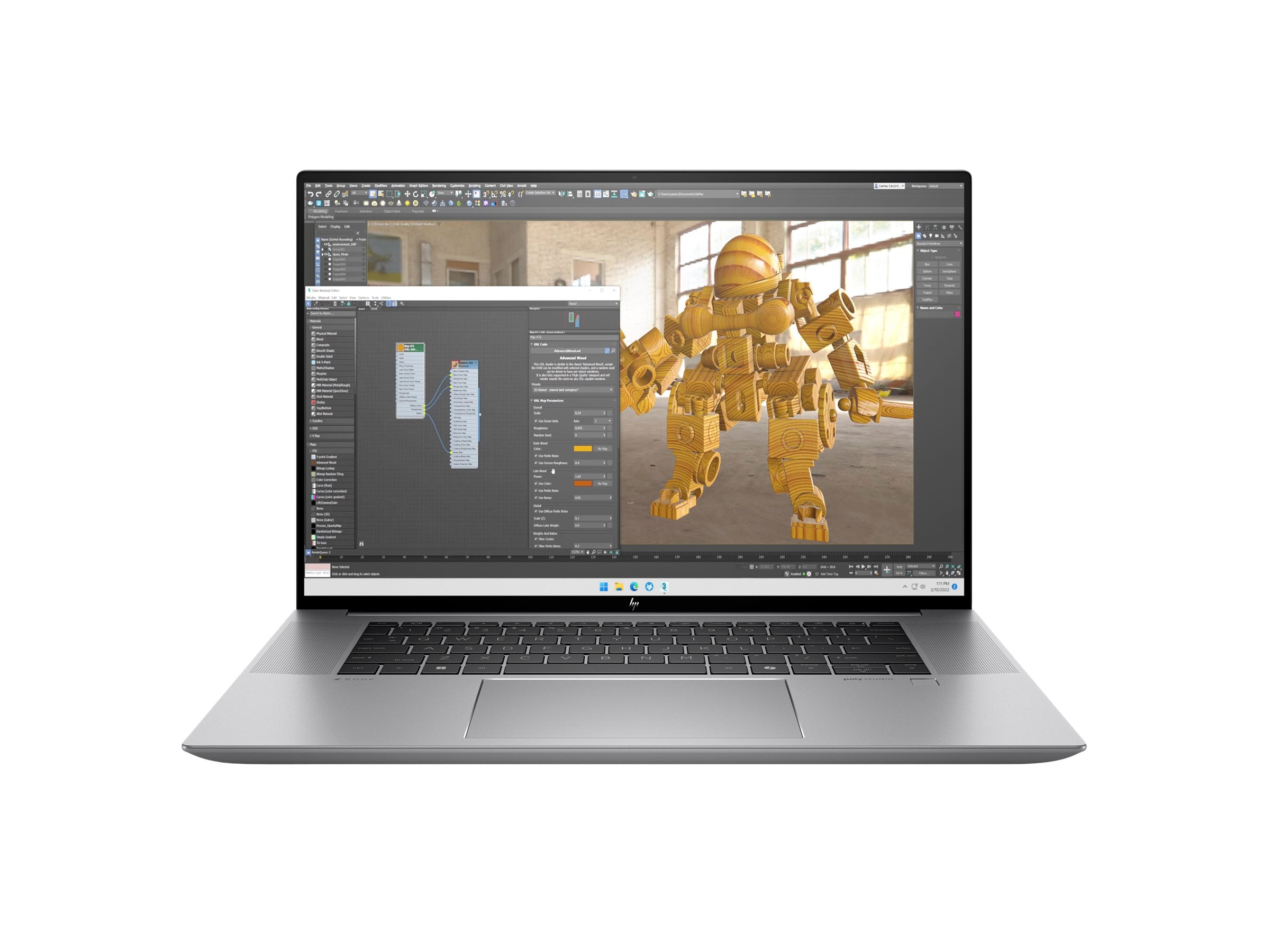 HP Mobile Workstation ZBook Studio G11 Intel Core Ultra 7 165H 16inch WUXGA 16GB 1TB SSD PCIe UMA W11P 3/3/0