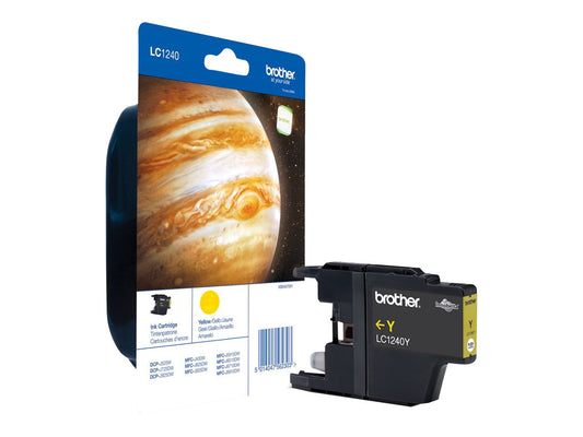 BROTHER LC-1240 cartouche d encre jaune haute capacité 600 pages pack de 1