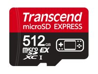 TRANSCEND 512Go microSD express card SD7.1 Gen3x1