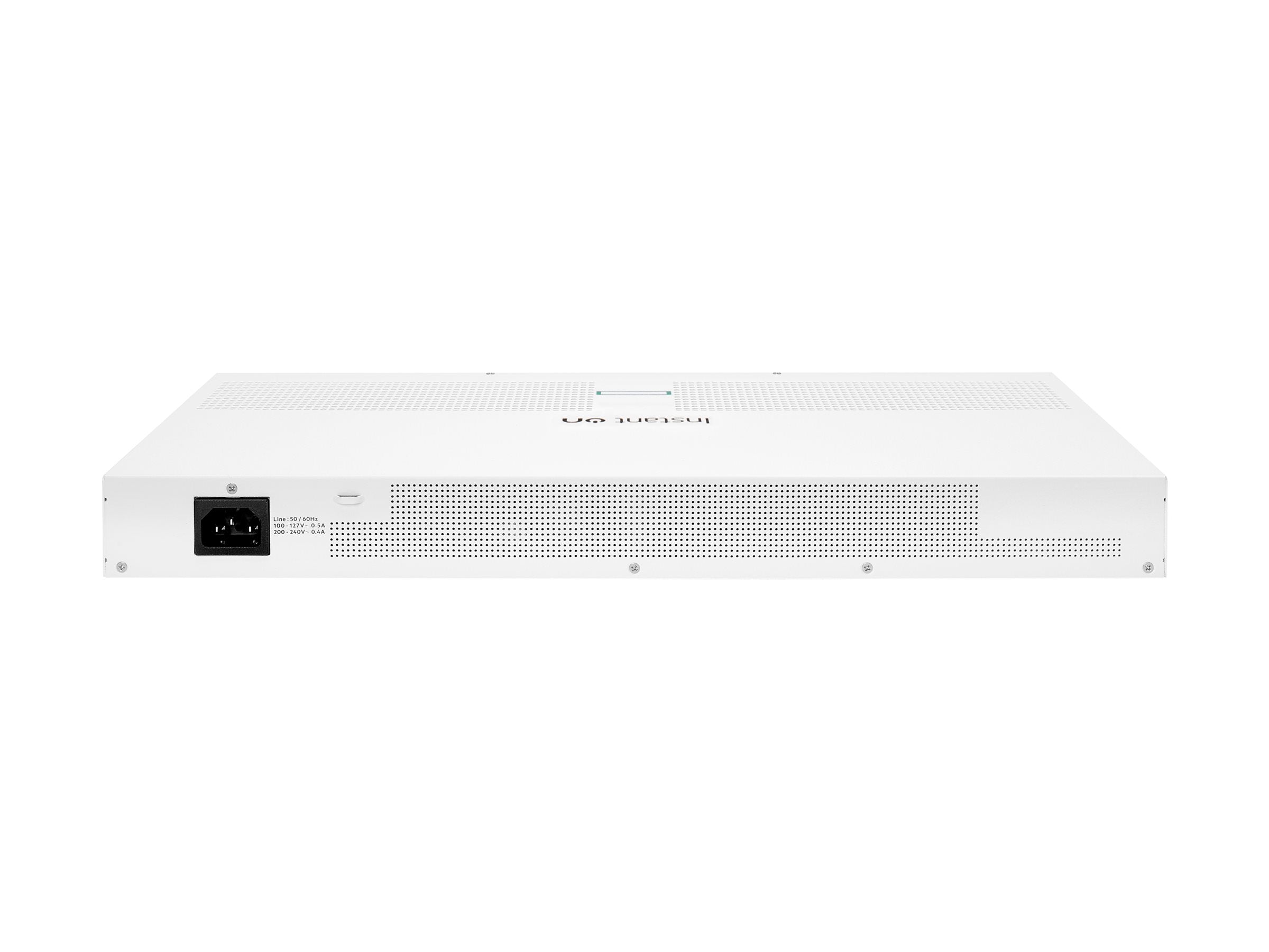 HPE Networking Instant On 1930 24G 4SFP/SFP+ Switch Commutateur C3 Géré 24 x 10/100/1000 + 4 x 1 Gigabit / 10 Gigabit SFP+