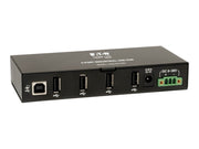 EATON TRIPPLITE 4-Port Rugged Industrial USB 2.0 Hi-Speed Hub w 15KV ESD Immunity Metal Mountable Hub 4 x USB 2.0