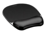 FELLOWES - Tapis de souris - Repose-poignets Gel Crystal™ Noir