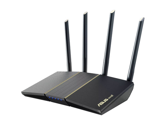 ASUS AX3000 Dual Band WiFi 6 802.11ax Mini Router supporting MU-MIMO and OFDMA Technology