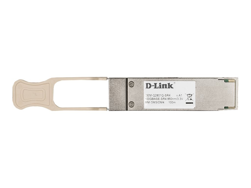 D-LINK 100GBase-SR4 Multi-Mode QSFP28 Transceiver