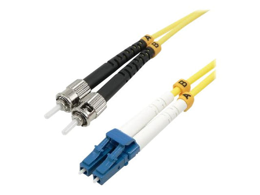MCL ST/LC duplex singlemode 9/125 OS2 optical fiber - 10m