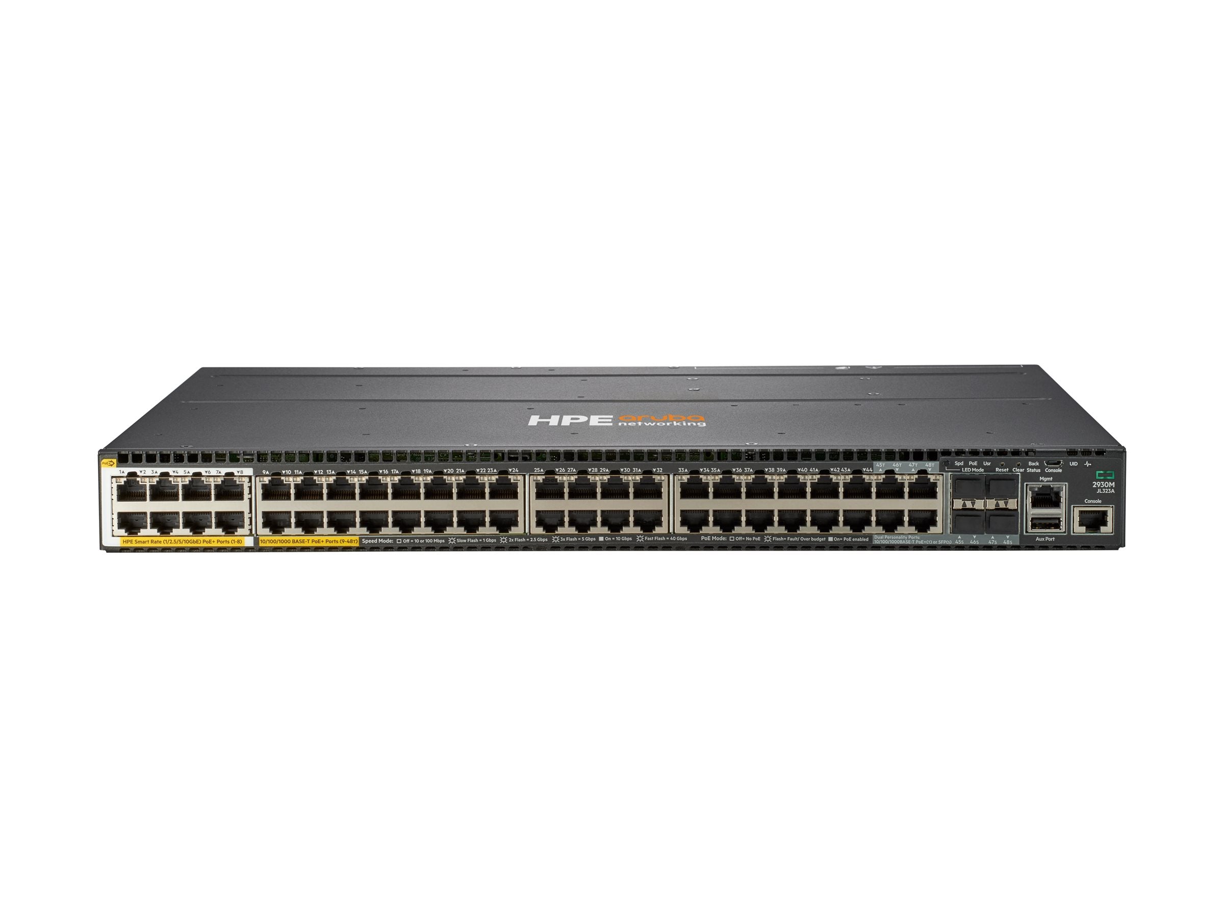 HPE Aruba 2930M 40G 8 Smrt Rte PoE+ 1s Swch