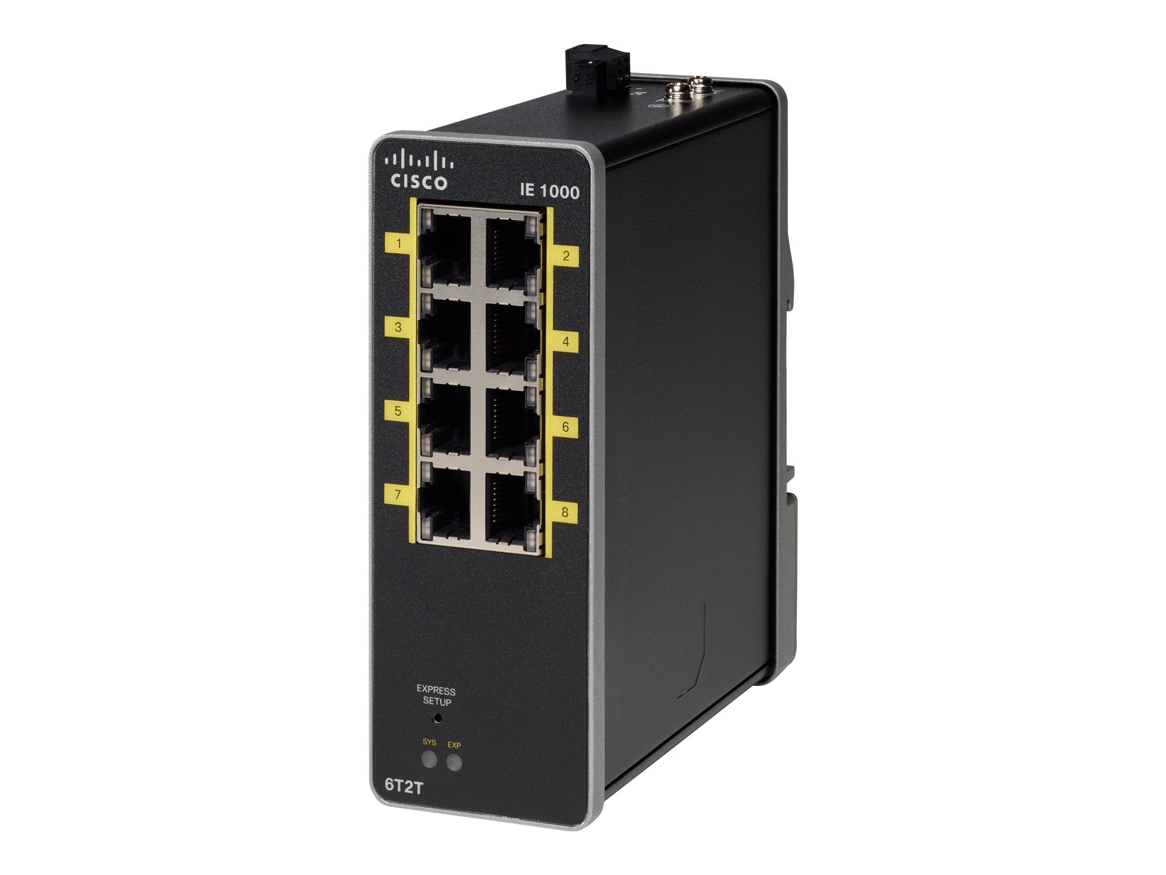 CISCO IE-1000 GUI based L2 switch 8 FE copper ports