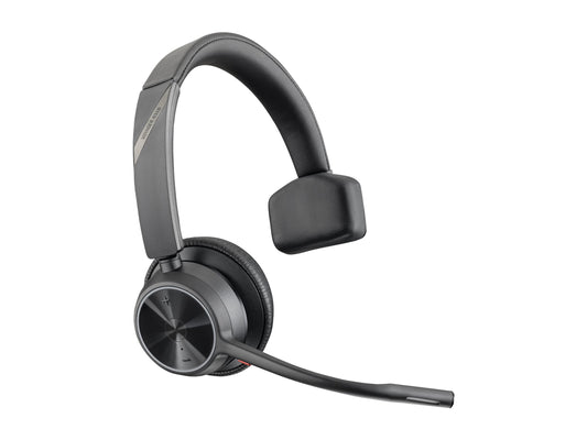 HP Poly Voyager 4310 UC Monaural Headset +BT700 USB-A Adapter +Charging Stand