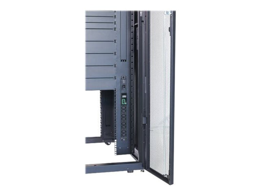 APC Easy Rack 42Ux800x800 Roof/Side panel/castors/feet No Bottom 4 Brackets black
