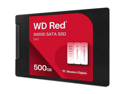 WD Red SSD SA500 NAS 500Go 2.5p SATA III 6 Go/s bulk POWERED BY SANDISK