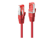LINDY Cat.6 S/FTP Cable red 1m Patchcable
