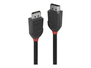 LINDY Black Line Video Cable DP 1.2 DP-DP M-M 1.5m black