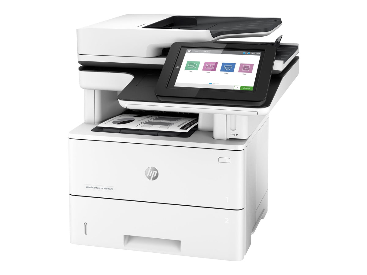 HP LaserJet Enterprise MFP M528f MFP Mono laser A4 43ppm Copy 43ppm Print 650sheets USB LAN