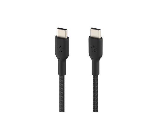 BELKIN BOOST CHARGE USB-C to USB-C Cable Braided 2m Black