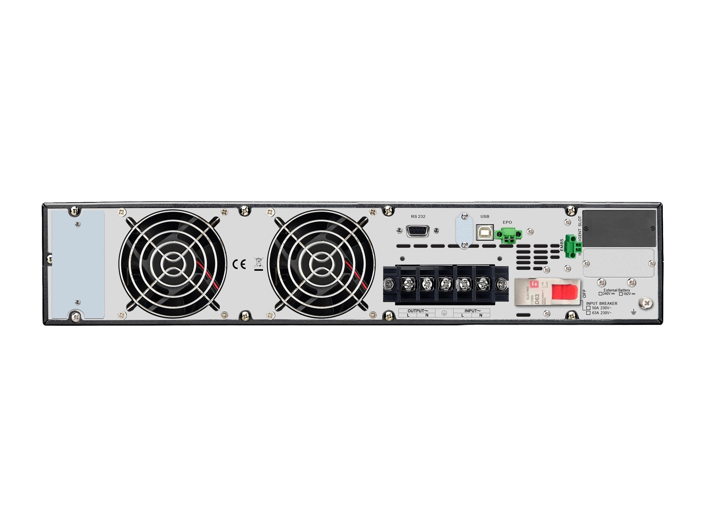 APC Easy UPS SRV RM 10000VA 230V No Battery Extended Runtime