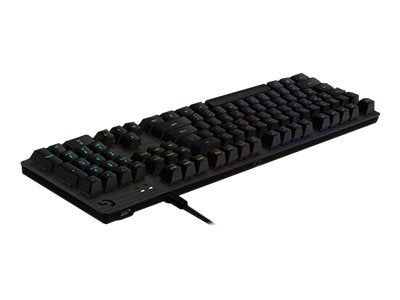 LOGITECH G512 CARBON LIGHTSYNC RGB Mechanical Gaming Keyboard with GX Brown switches - CARBON - (DEU) - CENTRAL