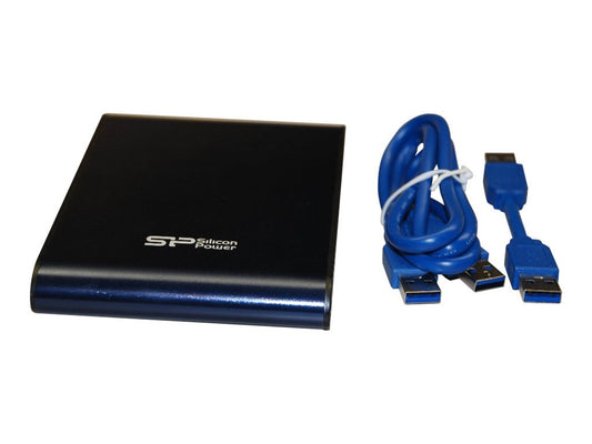 SILICON POWER External HDD Armor A80 1To 2.5p USB 3.2 Blue Shockproof MIL-STD 810F 516.5 Procedure IV Water-resistant IPX7