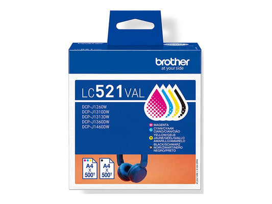 BROTHER Value pack CMYK up to 4x500 pages
