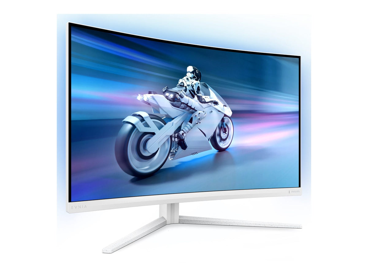 PHILIPS 31.5p 2560x1440 VA Curved 1500R 130mm EVNIA 5000 Ambiglow Curved QHD 2K 180Hz Fast VA 1ms GtG HDR10