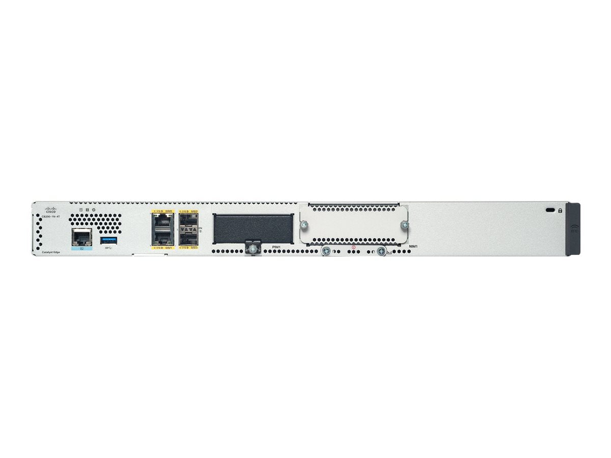 CISCO Catalyst 8200L with 1-NIM slot and 4x1G WAN ports