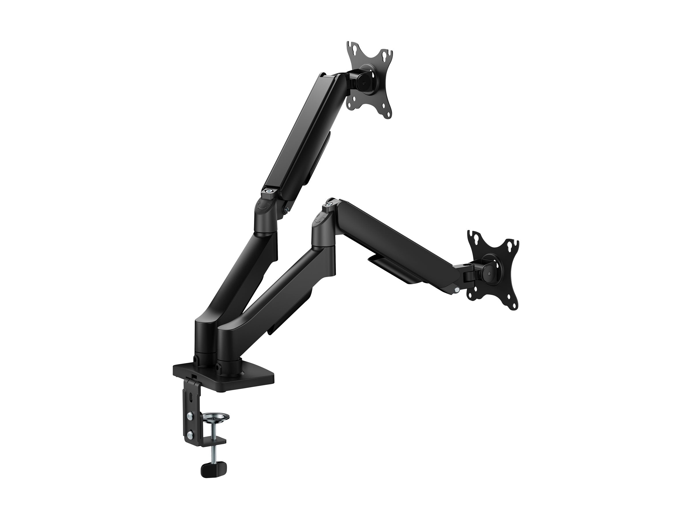 TNB ERGO - Double arm mechanical monitor stand - black