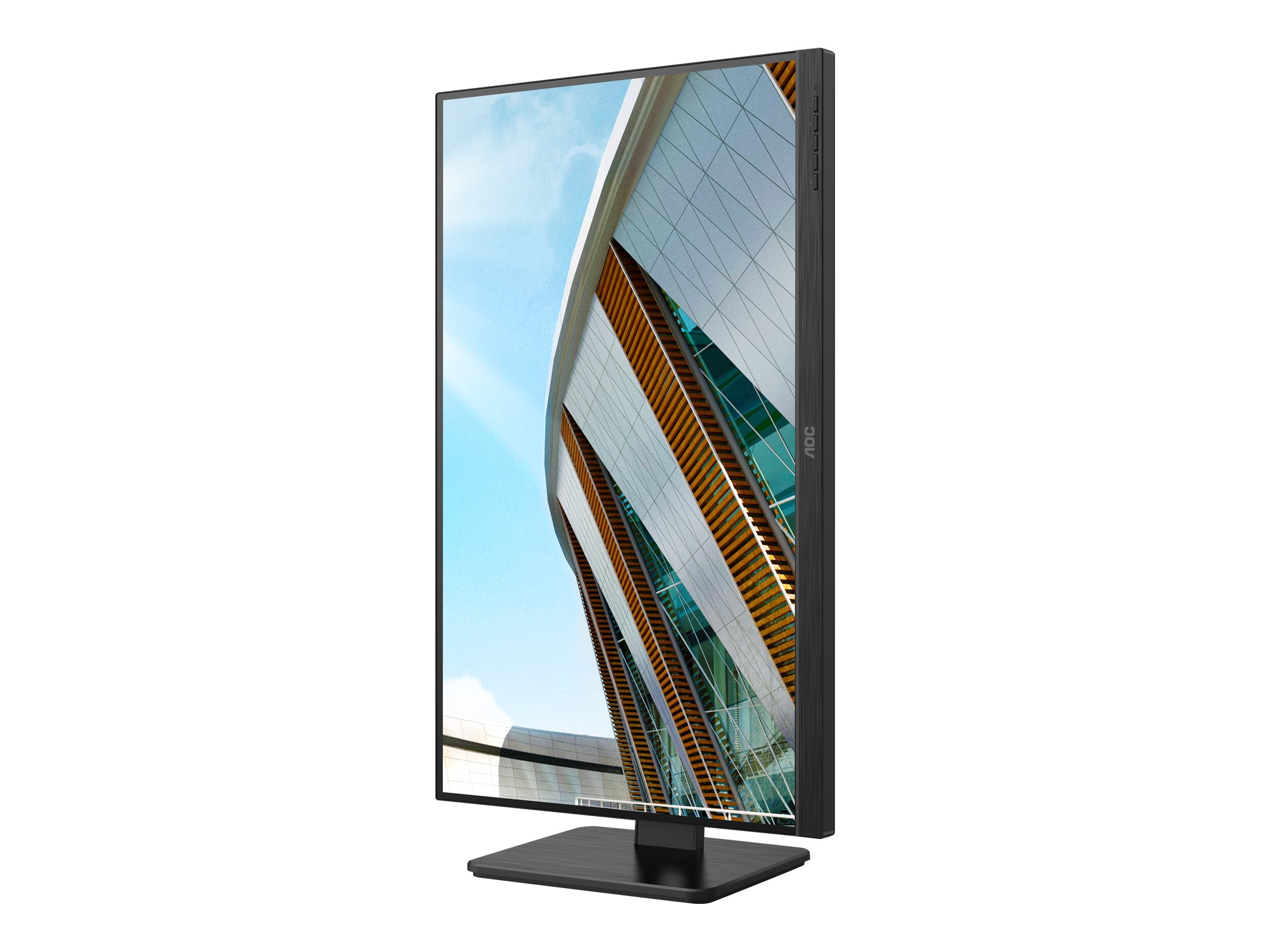 AOC 27P2Q 27p 1920x1080 FHD IPS 250cd/m2 1000:1 4ms HDMI DVI DisplayPort VGA haut-parleurs noir