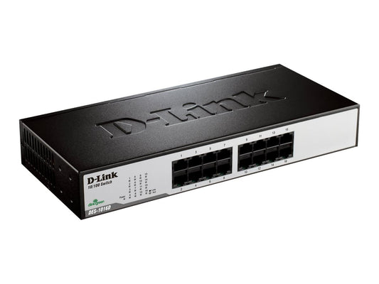 DLINK 16xRJ45 10/100 unmanaged 16port Switch