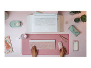 LOGITECH MK470 Slim Combo - ROSE - (FRA) - CENTRAL-419