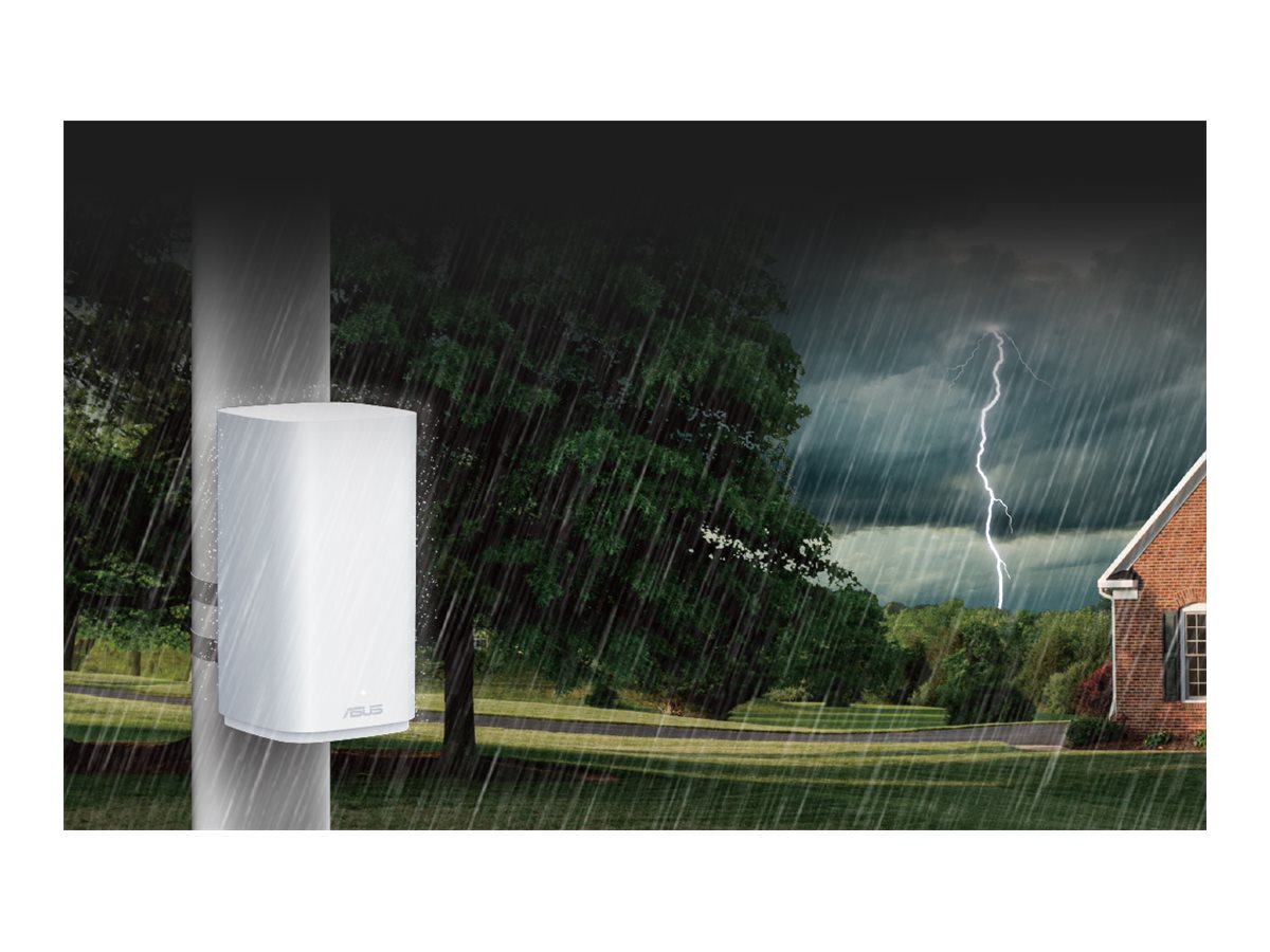 ASUS ZenWiFi BD4 Wireless BE3600 Dual Band Router Outdoor 1 pack White