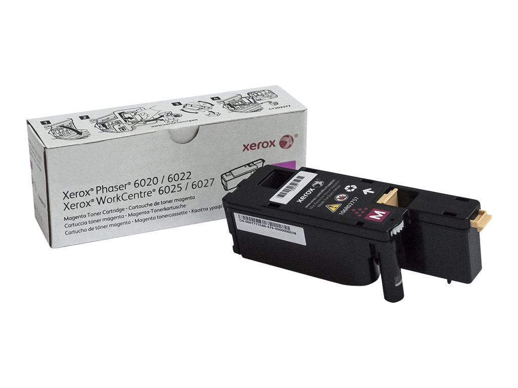 XEROX 6020/6022/6025/6027 cartouche de toner magenta 1.000 pages capacité standard