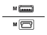 CISCO Console Cable 6ft with USB Type A and mini-B REMANUFACTURED