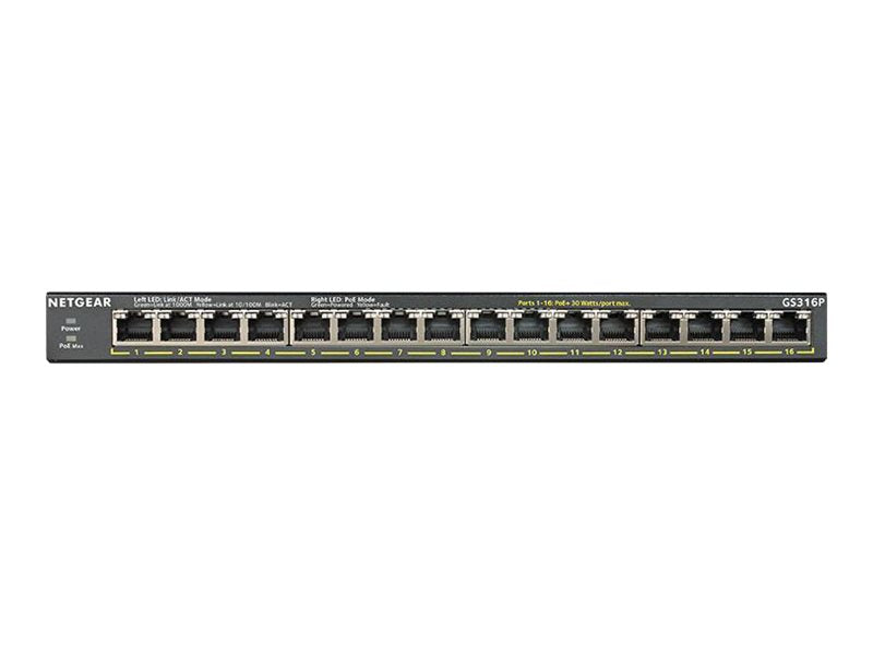 16Port GBPoE+Unmnged Switch 115W+FlexPoE