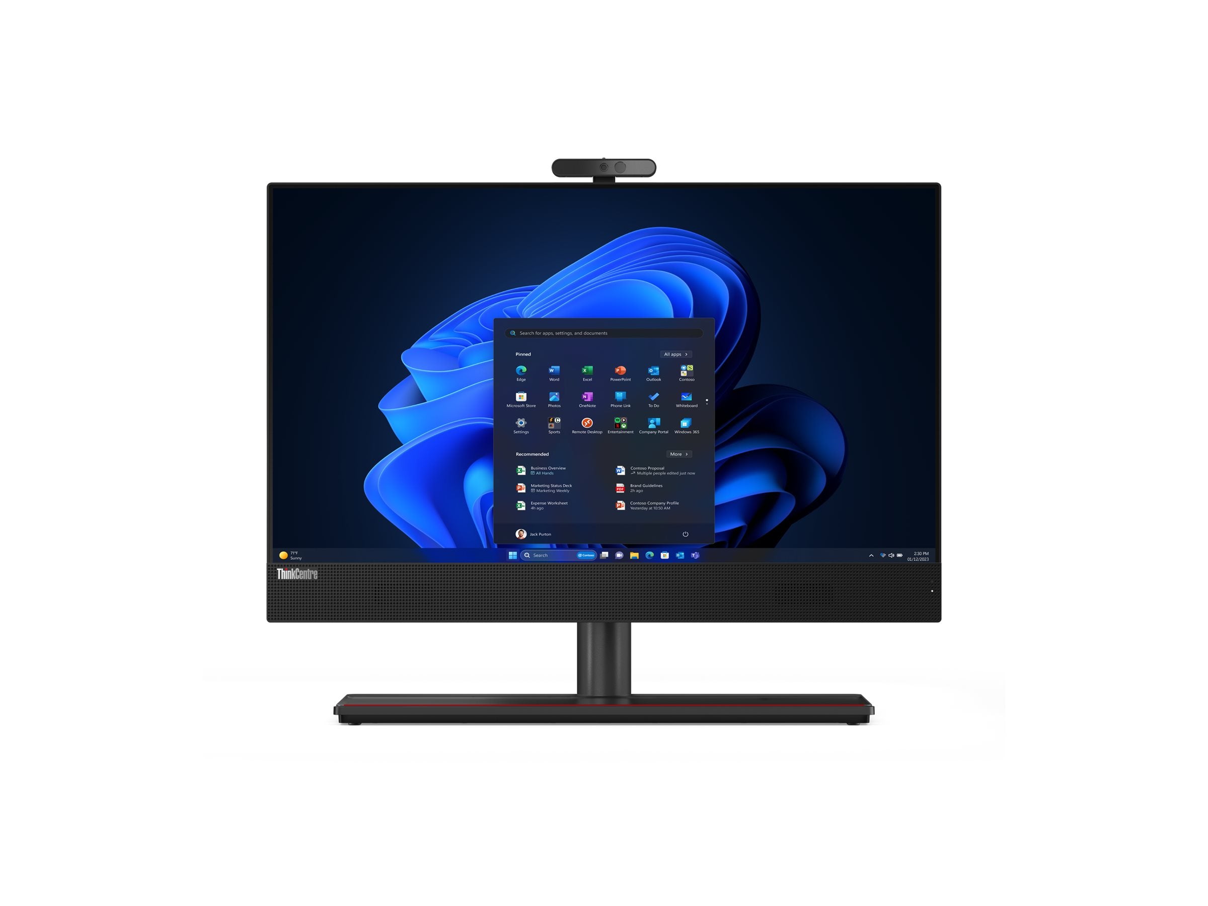 LENOVO ThinkCentre - M90a - AIO - G5 - 24p - Intel Core i7-14700 - W11Pro - 16Go RAM - 512Go SSD - Intel UHD Graphics 770