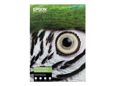EPSON Fine Art Cotton Smooth Bright II  A3+ 25 Sheets